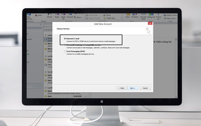 Email Configuration for Desktop